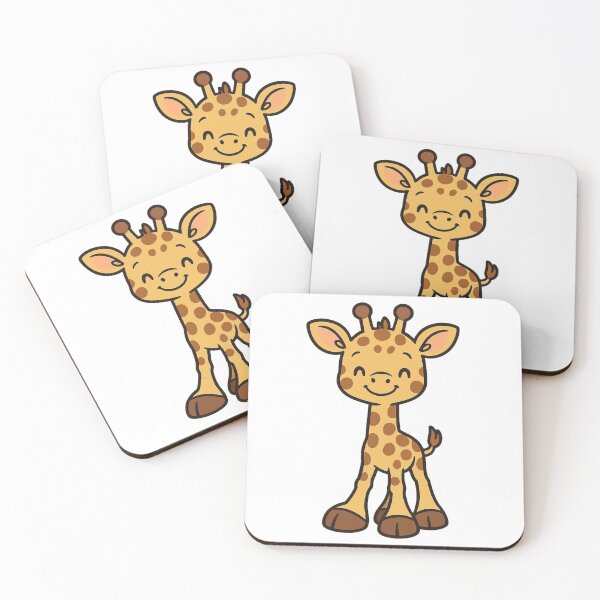 Item preview, Baby Giraffe with Oversized Feet – Funny and Cute Animal designed and sold by Confuzz1ed.