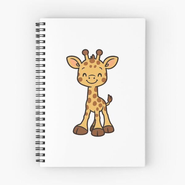Aperçu de l'œuvre Girafe bébé aux pattes surdimensionnées – Animal drôle et mignon créée et vendue par Confuzz1ed.