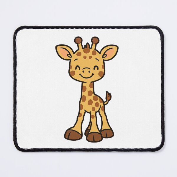 Item preview, Baby Giraffe with Oversized Feet – Funny and Cute Animal designed and sold by Confuzz1ed.