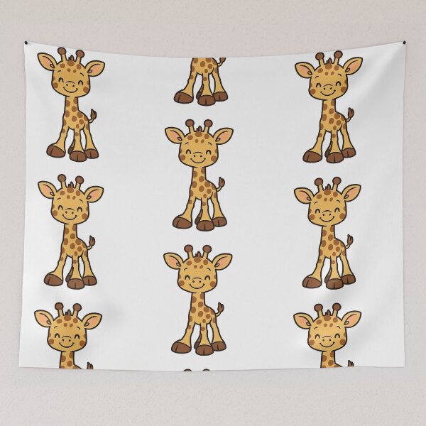 Item preview, Baby Giraffe with Oversized Feet – Funny and Cute Animal designed and sold by Confuzz1ed.