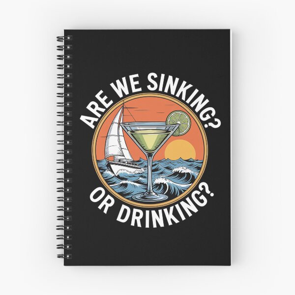 Item preview, Boating Are We Sinking or Drinking 1 designed and sold by DrewLeuschke.