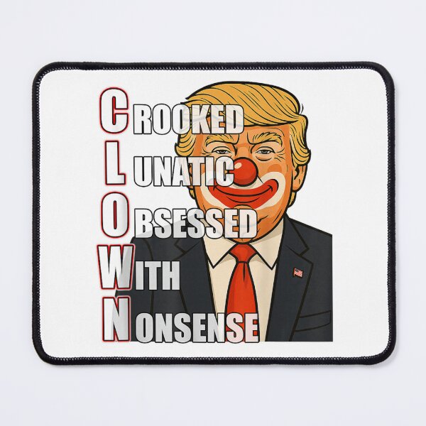 Item preview, Trump C L O W N Acronym Anti-Trump Political Satire Humor Design designed and sold by DogoMalulu.