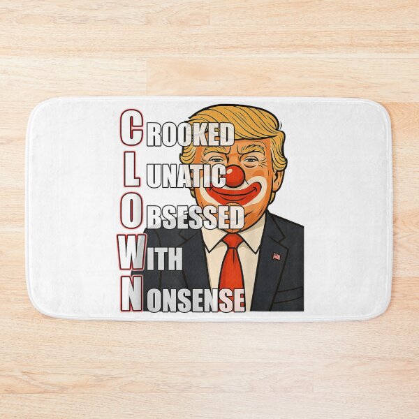 Item preview, Trump C L O W N Acronym Anti-Trump Political Satire Humor Design designed and sold by DogoMalulu.