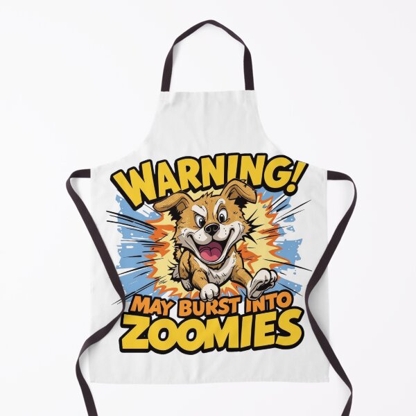 Item preview, Warning: May Burst Into Zoomies – Funny Dog Hyper Energy Shirt designed and sold by Activity01.