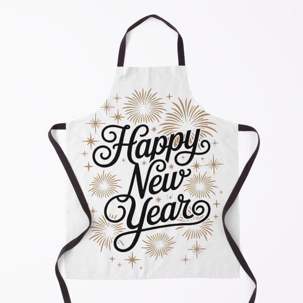 Item preview, Happy New Year Fireworks Celebration Typography Design designed and sold by TipTop GFX.