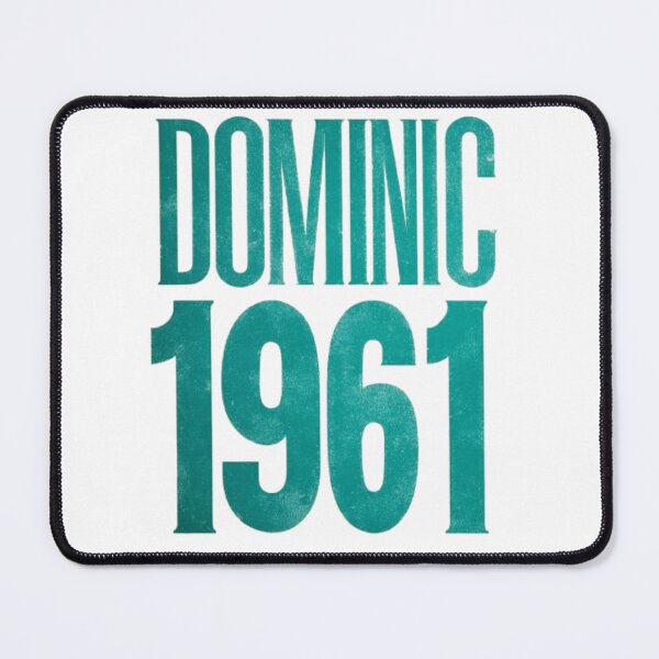 Item preview, Dominic 1961 Retro Vintage Typography designed and sold by AlexLineArt.