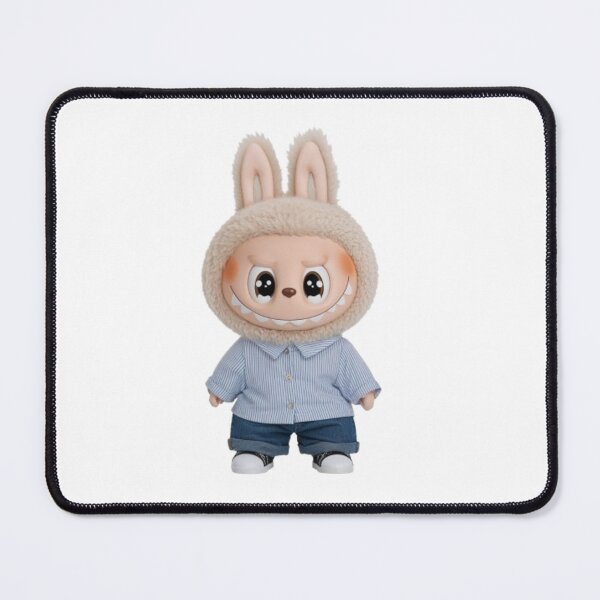 Item preview, labubu, cute adorable labubu doll in jeans designed and sold by nicnacc.