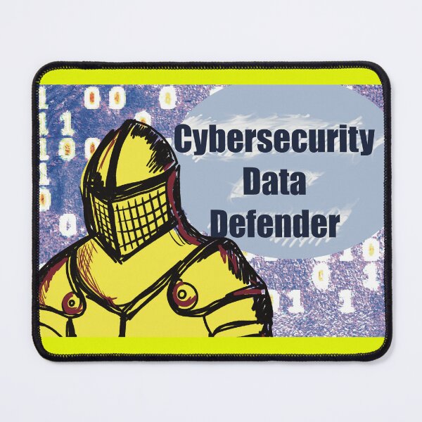 Item preview, Cybersecurity data defender be a cyber hero knight and protect your privacy and defend against cybercrime designed and sold by empressbat merch.
