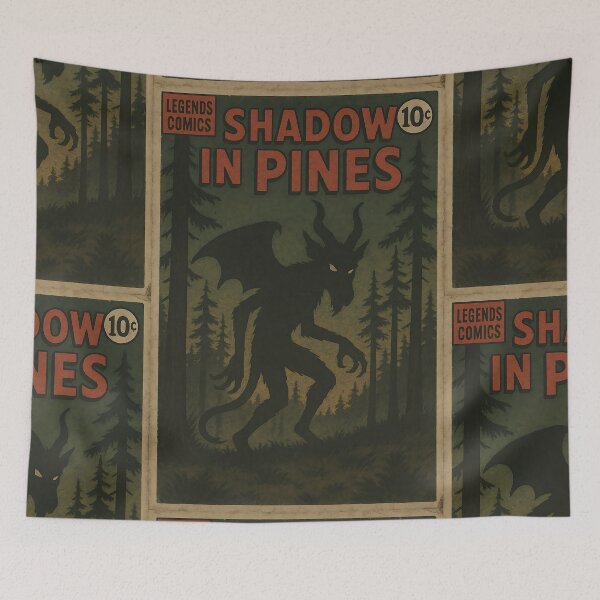 Item preview, Jersey Devil: Shadow on Pines designed and sold by bapupa.
