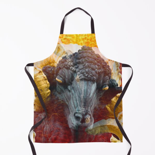 Item preview, Golden Aries – Power in Fire / Swiss Artwork Photography designed and sold by Raphael Wolf.