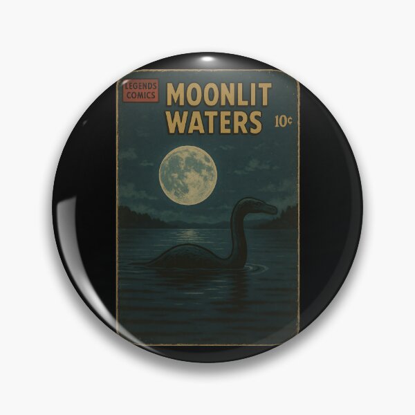 Item preview, Loch Ness Monster: Moonlit Waters designed and sold by bapupa.
