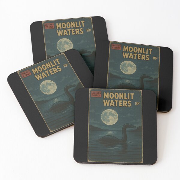 Item preview, Loch Ness Monster: Moonlit Waters designed and sold by bapupa.