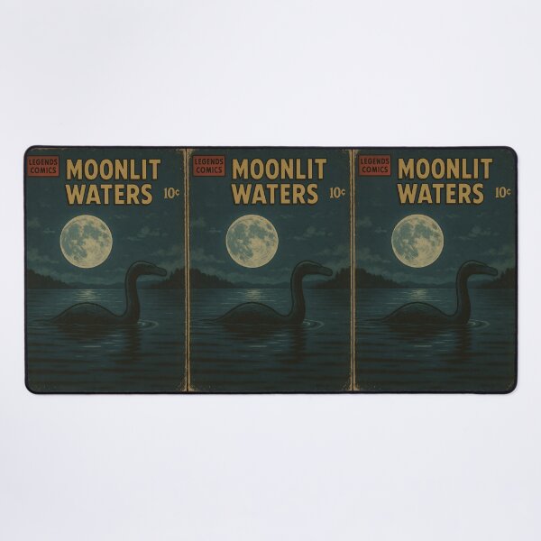 Item preview, Loch Ness Monster: Moonlit Waters designed and sold by bapupa.