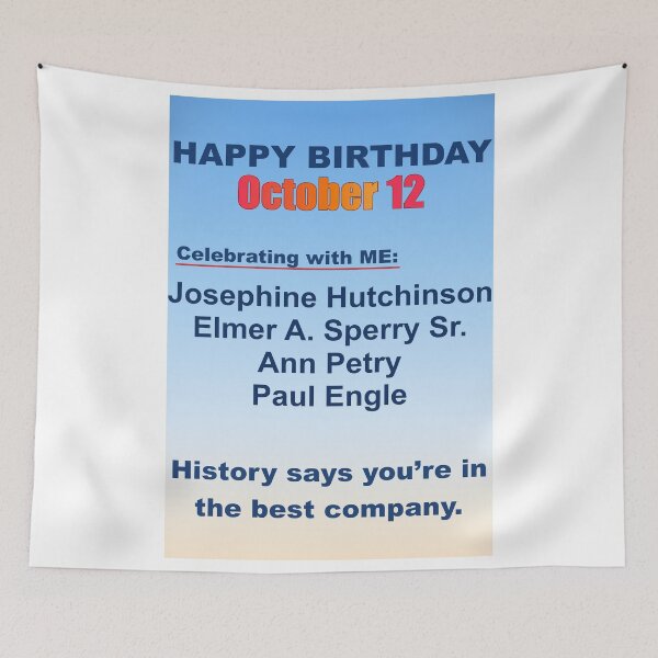 Item preview, October 12 – Famous Americans Celebrating with ME designed and sold by ariksworld.