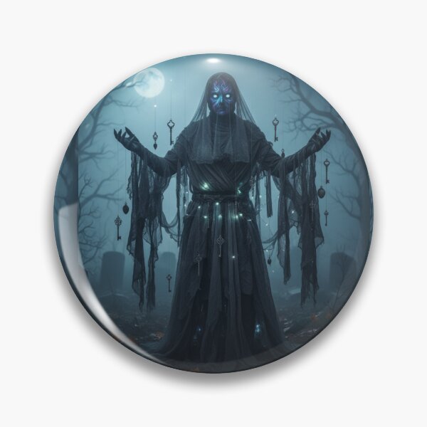Item preview, Mysterious Witch – Enchanting Halloween & Magic Art Illustration designed and sold by VibeCraftique.