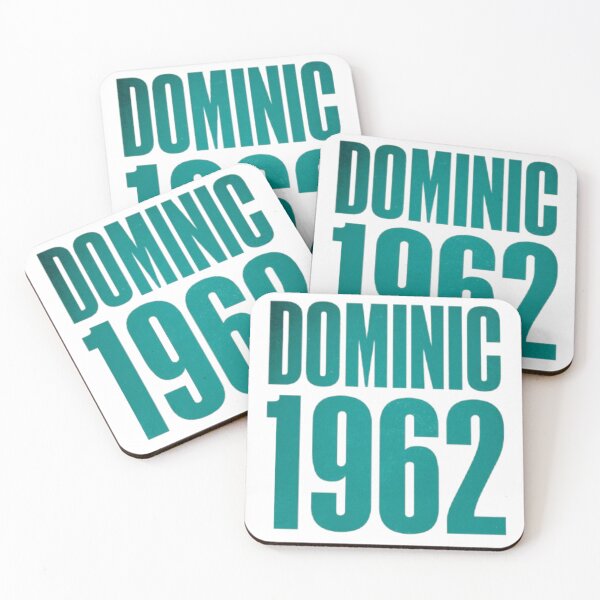 Item preview, Dominic 1962 Retro Vintage Typography designed and sold by AlexLineArt.