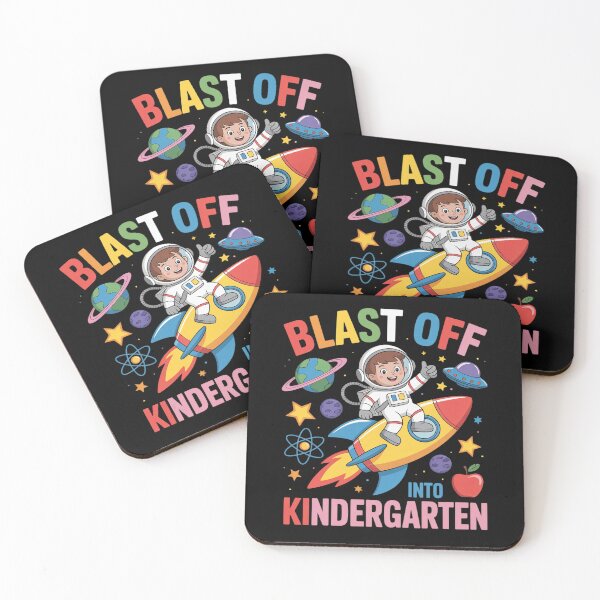 Item preview, Blast Off Into Kindergarten Space Back To School designed and sold by HaileyRobel.