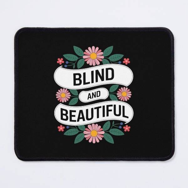 Item preview, BLIND AND BEAUTIFUL WOMAN FLOWERS designed and sold by AmparoBoyle.