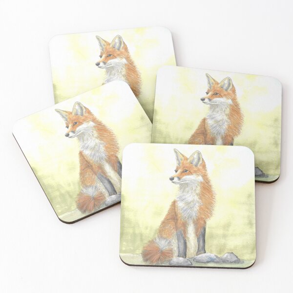 Item preview, Fox by the roadside designed and sold by Sandra  Steinke.