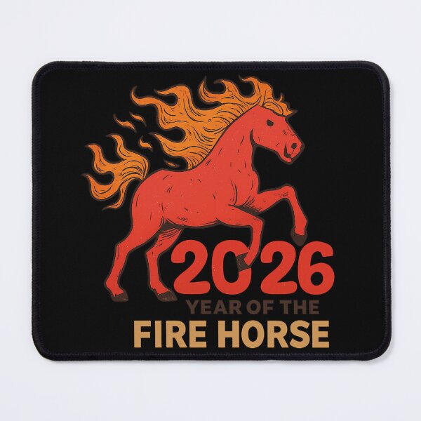 Item preview, 2026 Year - Red Fire Horse designed and sold by UA-Shirts.