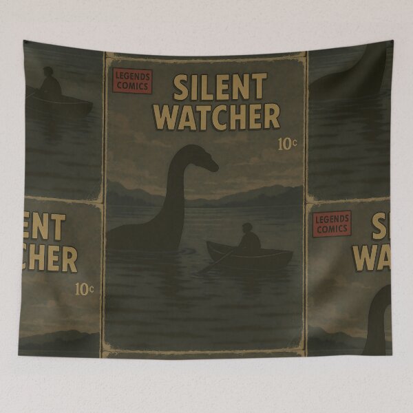Item preview, Loch Ness Monster: Silent Watcher designed and sold by bapupa.