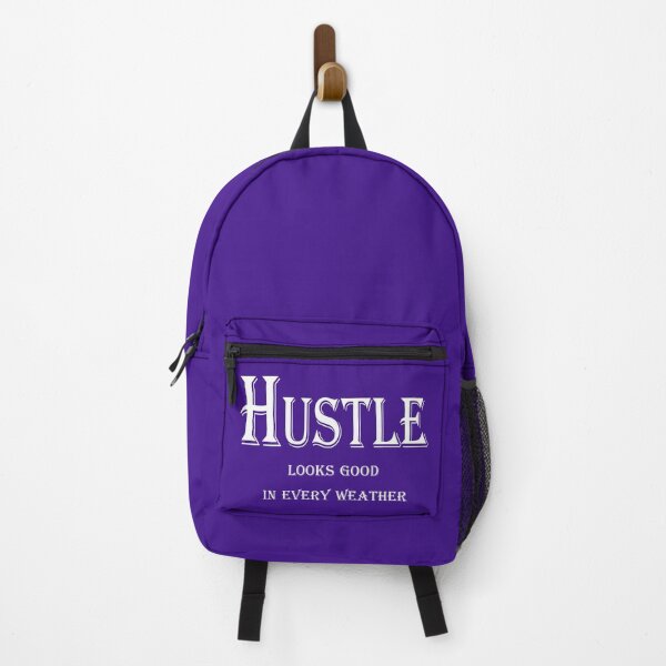 Item preview, Hustle Looks Good in Every Weather – All-Season Motivation Quote Design designed and sold by ArtNestVerse.