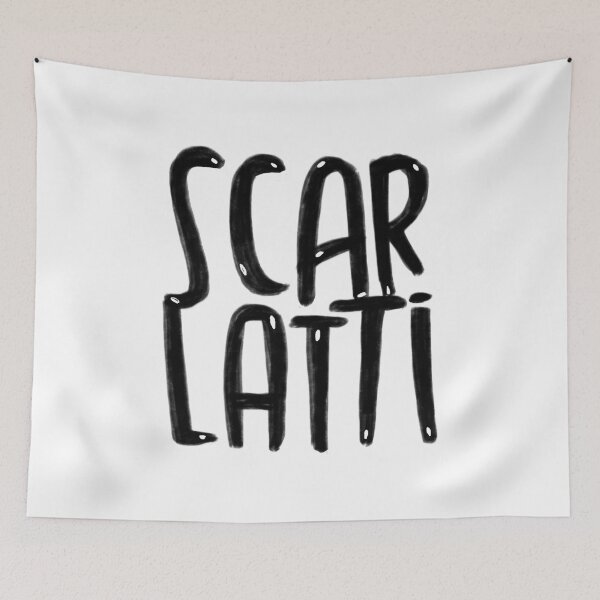 Item preview, Music by Scarlatti designed and sold by badlydrawnbabe.
