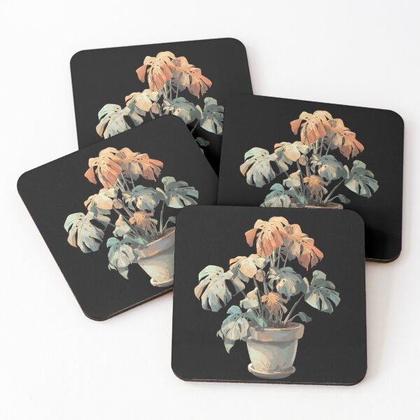 Item preview, Monstera Deliciosa Watercolor | Tropical Botanical Art designed and sold by Artania21.