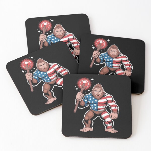 Item preview, Bigfoot Fireworks 4th of July 1 designed and sold by HaileyRobel.