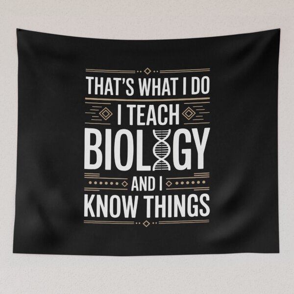 Item preview, Biology Teacher designed and sold by MinaReinger.