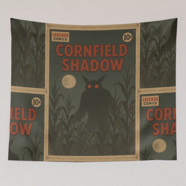 Item preview, Mothman: Cornfield Shadow designed and sold by bapupa.