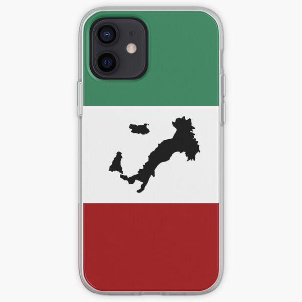 Italian Flag & Boot iPhone Soft Case
