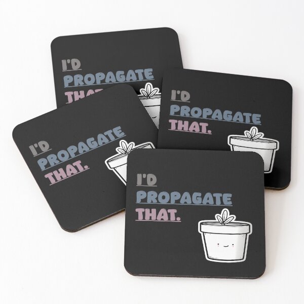 Item preview, I'd Propagate That - Funny Plant Lover Gift Pot designed and sold by Artania21.