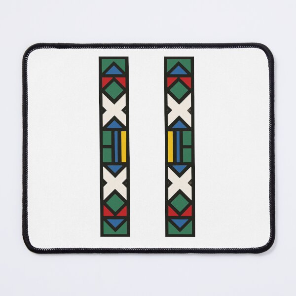 Item preview, African art pillars designed and sold by KevinGarden.