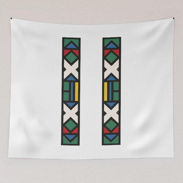 Item preview, African art pillars designed and sold by KevinGarden.