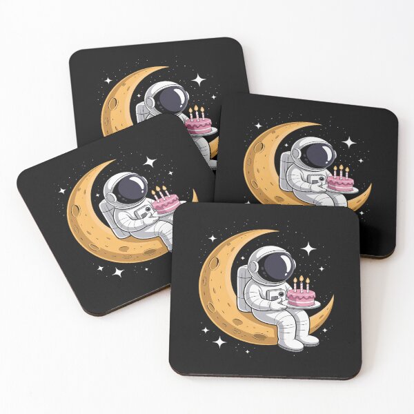 Item preview, Birthday cake Astronauts in space designed and sold by RansomFlatley.