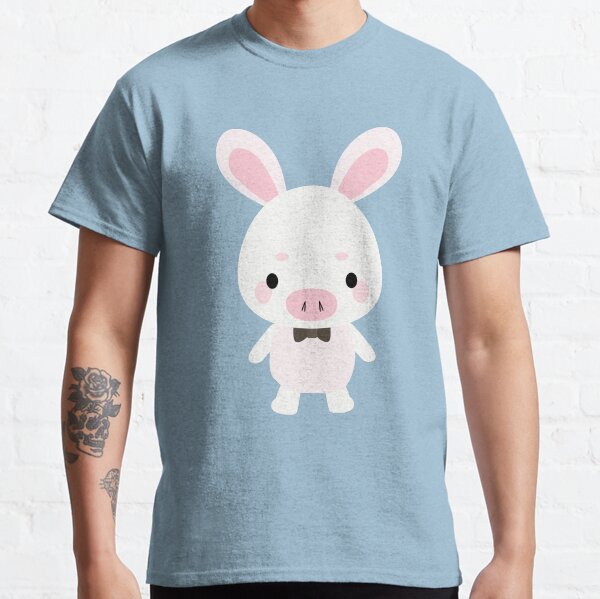Pig Rabbit Plush You are beautiful Classic T-Shirt