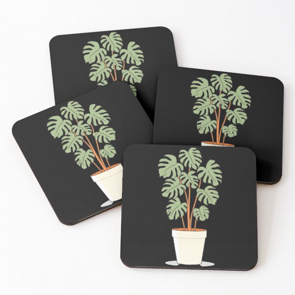 Item preview, Monstera simple illustration | Tropical Botanical Art designed and sold by Artania21.