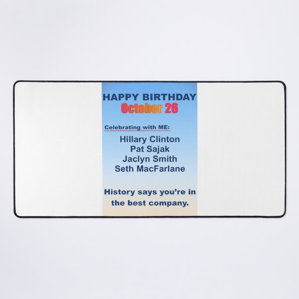 Item preview, October 26 – Famous Americans Celebrating with ME designed and sold by ariksworld.