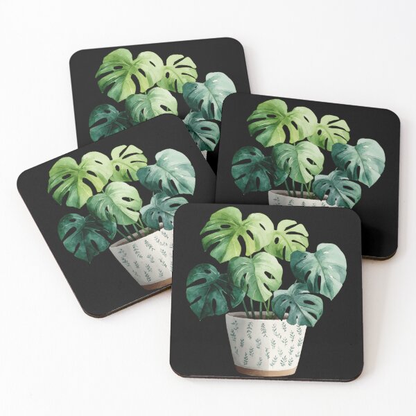 Item preview, Tropical Monstera Plant Watercolor Painting - Botanical Wall Art designed and sold by Artania21.
