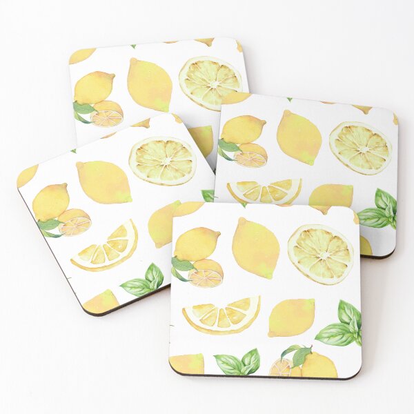 Item preview, lemon pattern designed and sold by croissantback.