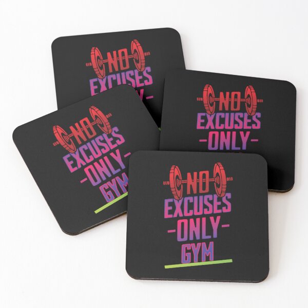 Item preview, No Excuses Only Gym | Workout Motivation for Lifters & Gymrats designed and sold by SoulFlex.