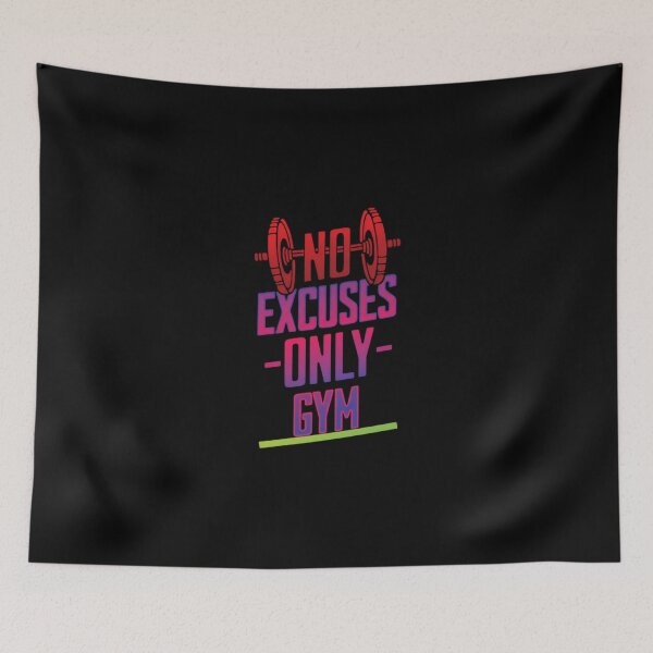 Item preview, No Excuses Only Gym | Workout Motivation for Lifters & Gymrats designed and sold by SoulFlex.