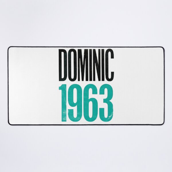 Item preview, Dominic 1963 Retro Pop-Era Typography designed and sold by AlexLineArt.