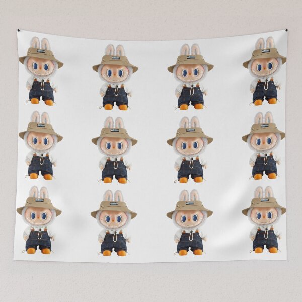 Item preview,  labubu, cute adorable labubu doll with hat and boots designed and sold by nicnacc.