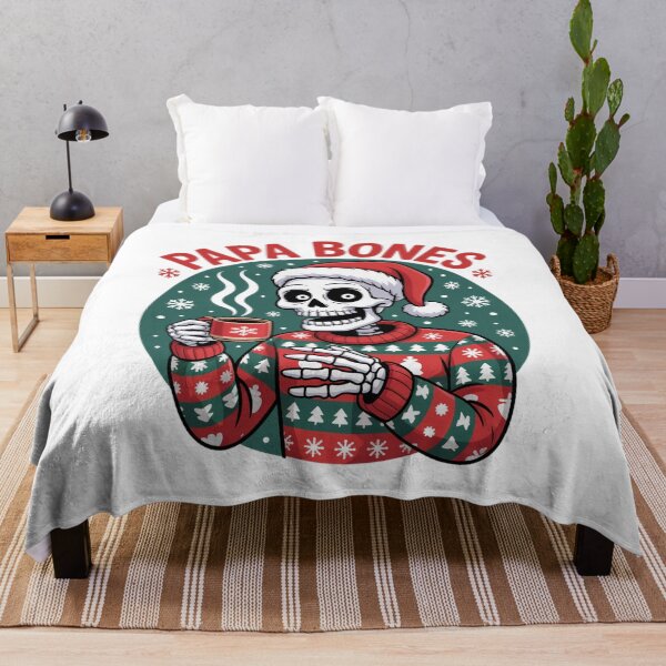Item preview, Papa Bones Christmas Skeleton designed and sold by ibobo4656.
