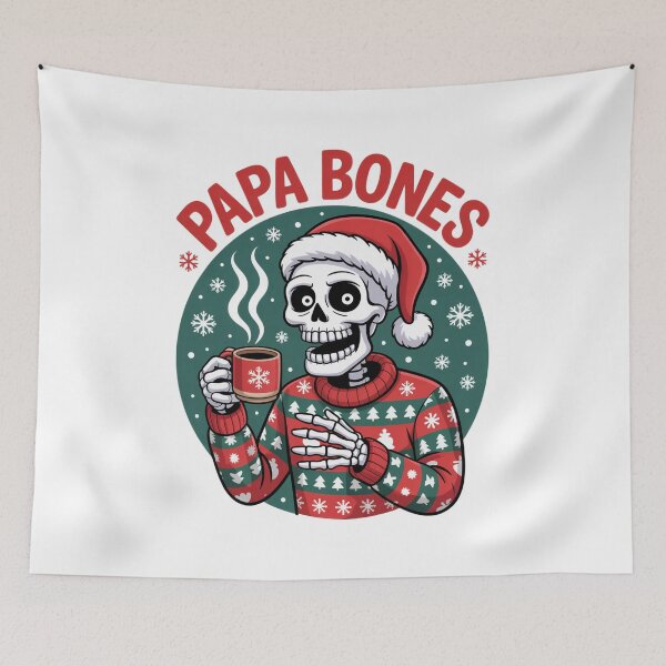Item preview, Papa Bones Christmas Skeleton designed and sold by ibobo4656.
