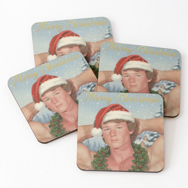 Item preview, Vintage Gay Christmas Card with Muscular Man designed and sold by Atlas Kai.