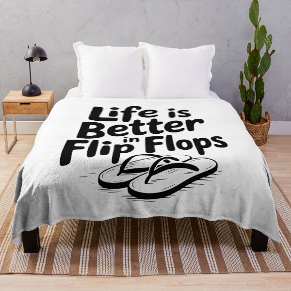Item preview, Life is Better in Flip Flops designed and sold by Frank Ring.