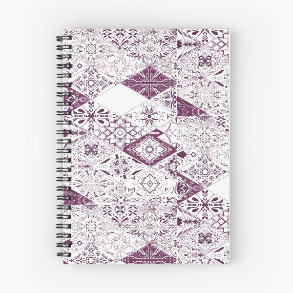 Item preview, Motivo de azulejos de losange, rosa violeta designed and sold by icantfindsalma.